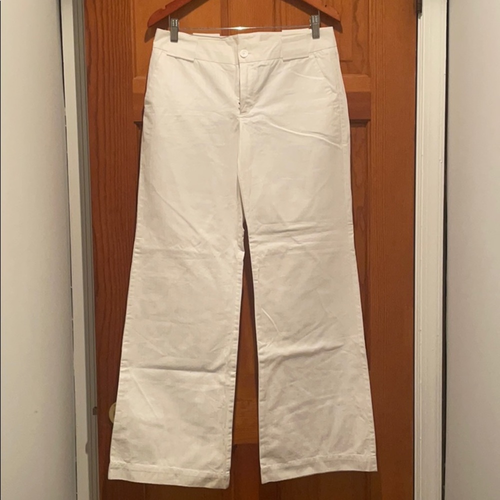 White Gap Wide Leg Pant